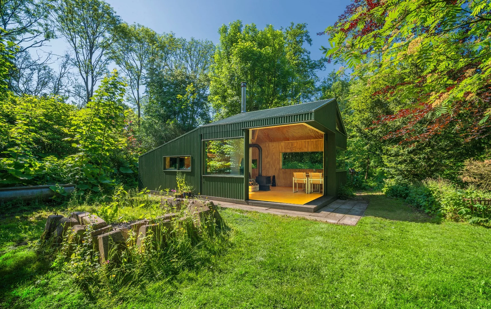 Amsterdam's cc-studio named Thoreau's Cabin in honor of American author Henry David Thoreau
