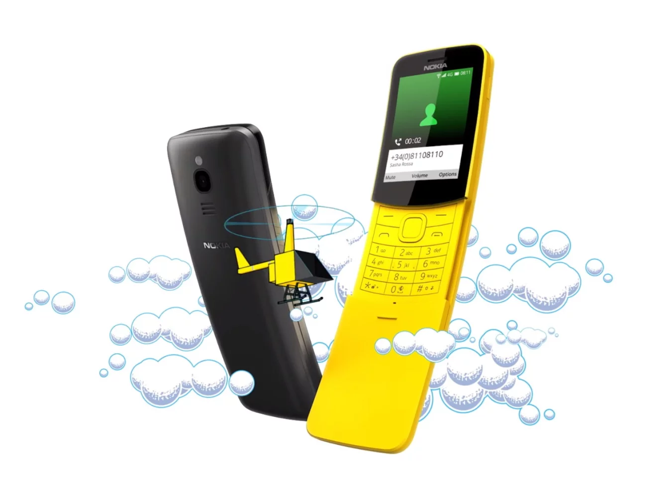 The Nokia 8110 is the latest classic Nokia to get the reboot treatment