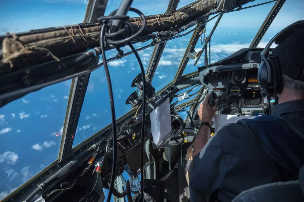 The Ocean Cleanup carried out an aerial survey of the Great Pacific Garbage Patch in 2016