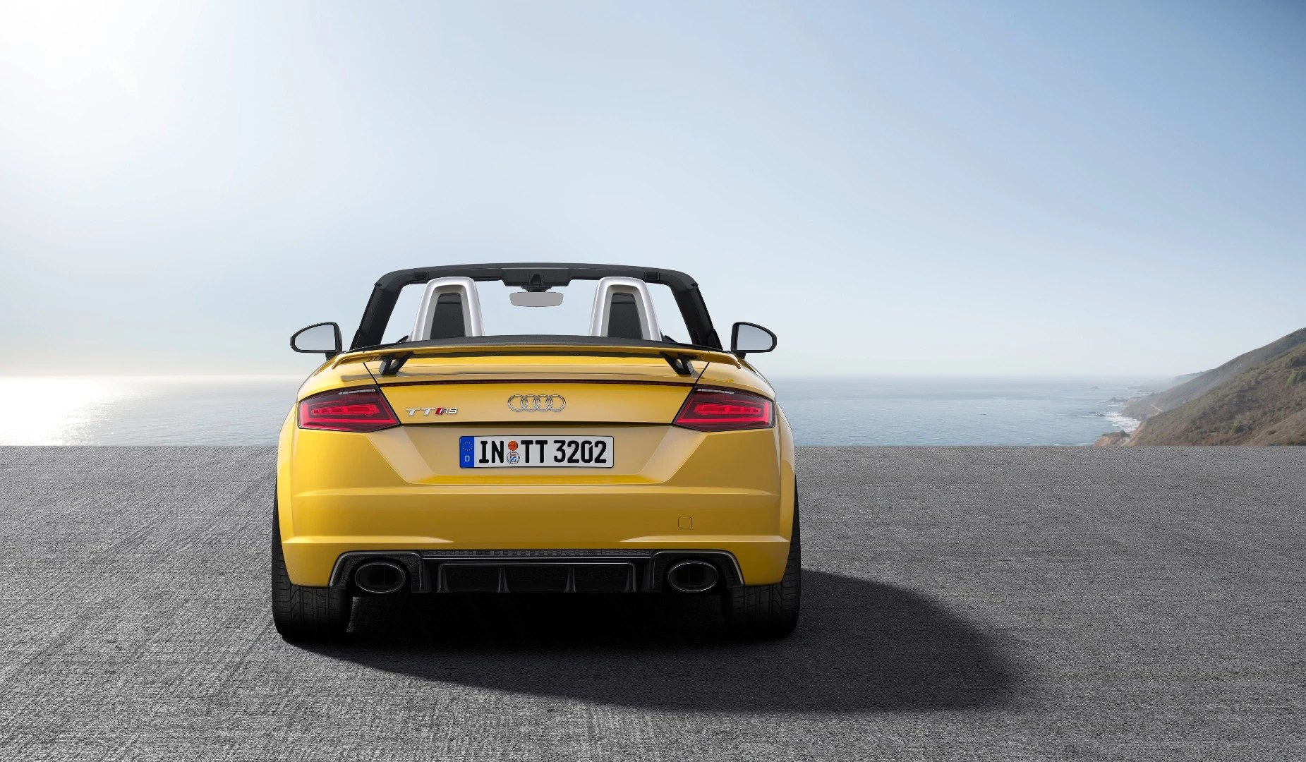 Audi has fitted big steel brakes to the RS, but you'll have to pay extra for colored calipers
