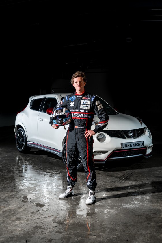 Lucas Ordonez is the star of the Nissan Sony Playstation GT Academy to this point in time, having been discovered online, and nurtured to internationally-competitive racer