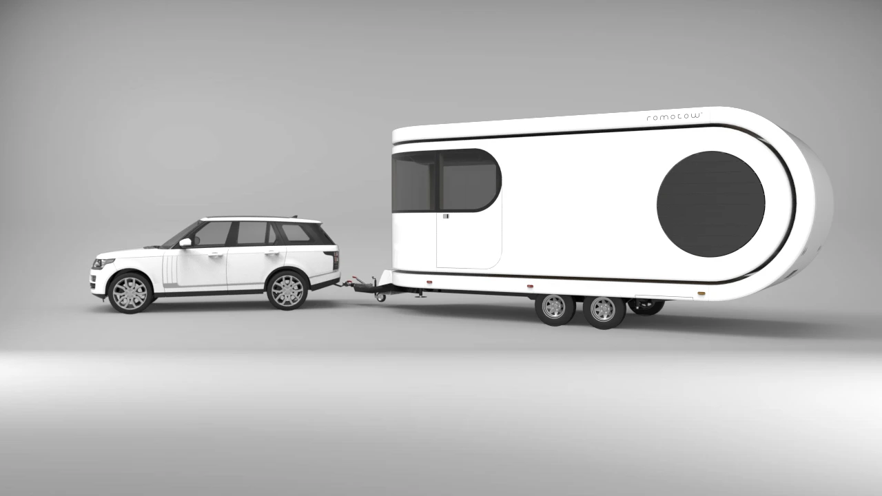 Towing the Romotow off on a holiday adventure