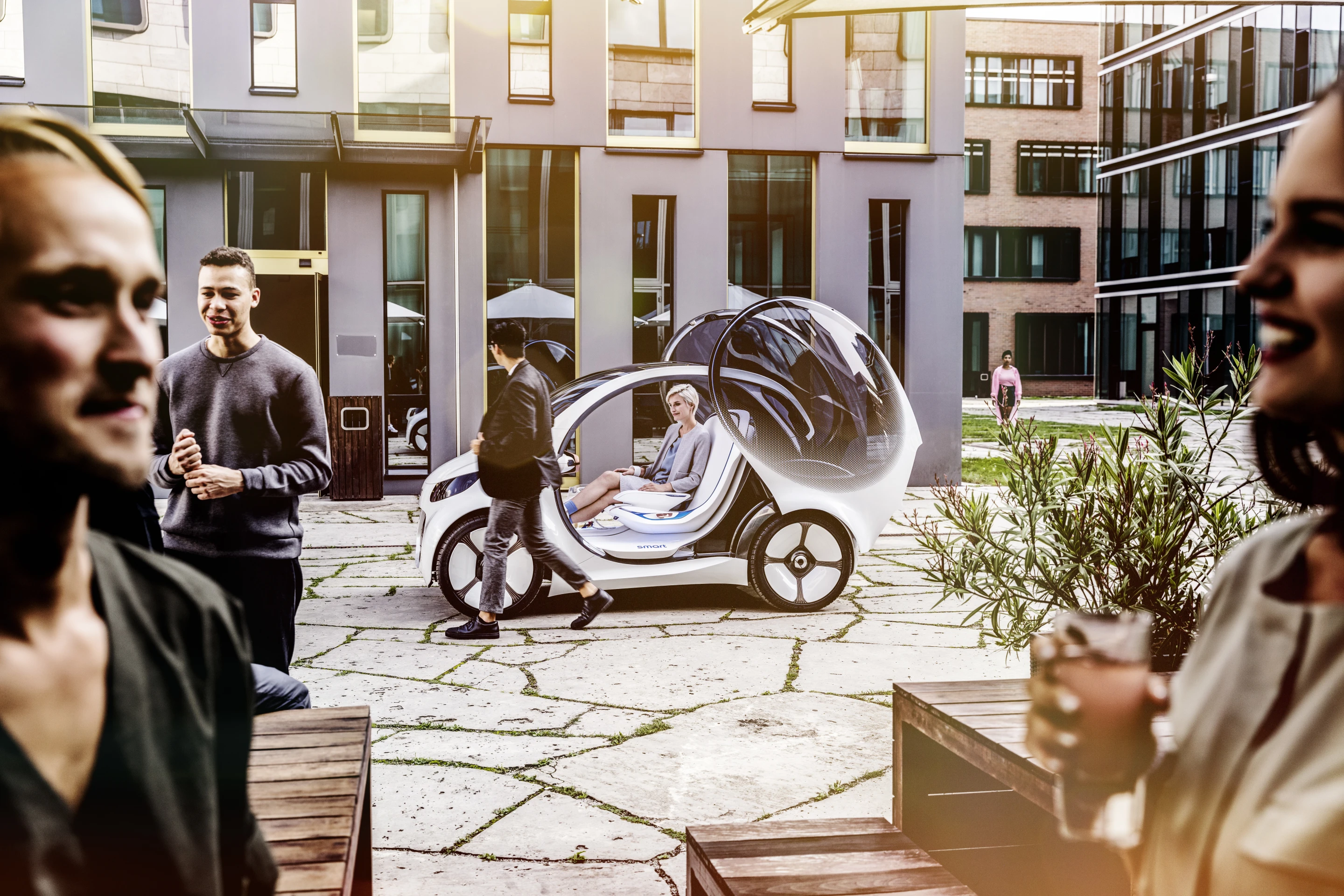 Smart Vision EQ ForTwo concept