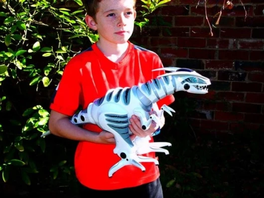 RoboRaptor and George