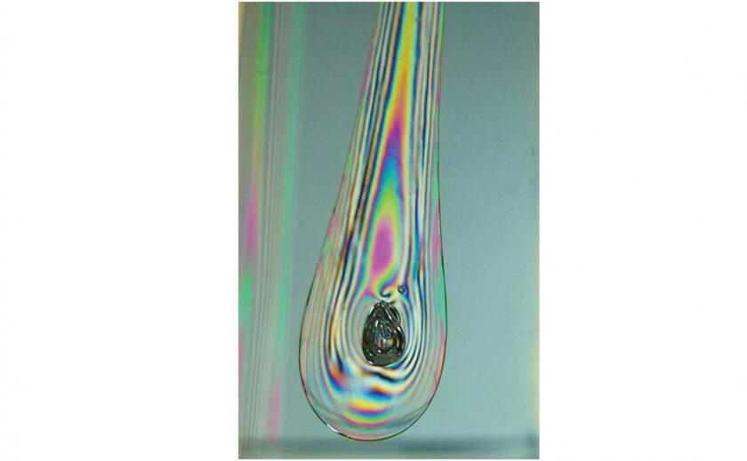 Integrated photoelasticity of a Prince Rupert's drop