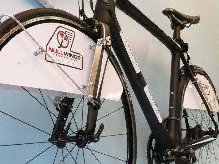 Upper Wheel Fairings are designed to give bicycle wind resistance the slip