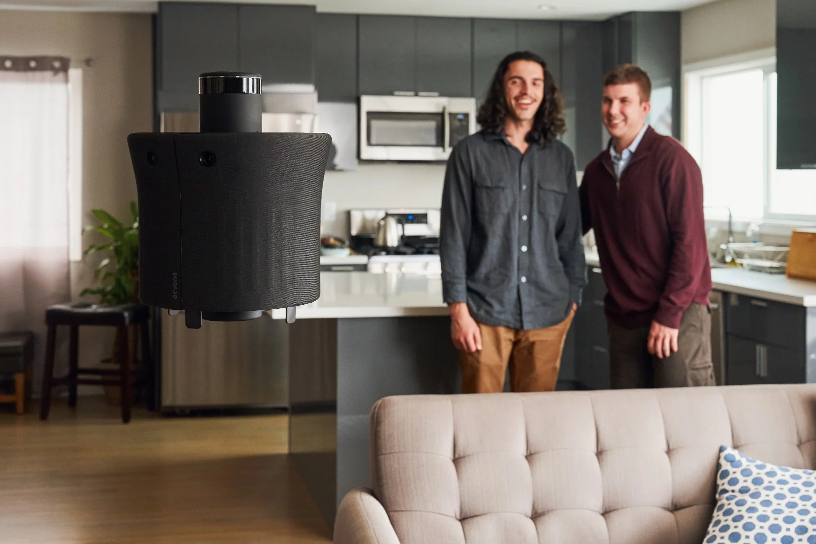 The Aire drone comes with support for Alexa