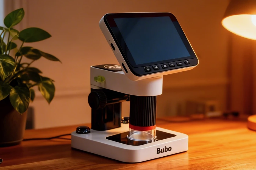 The Bubo digital microscope is presently on Kickstarter