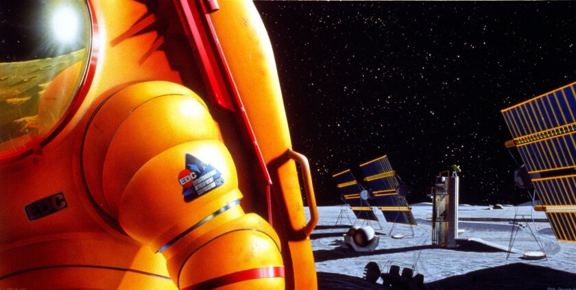 Artist's impression of a future hard suit