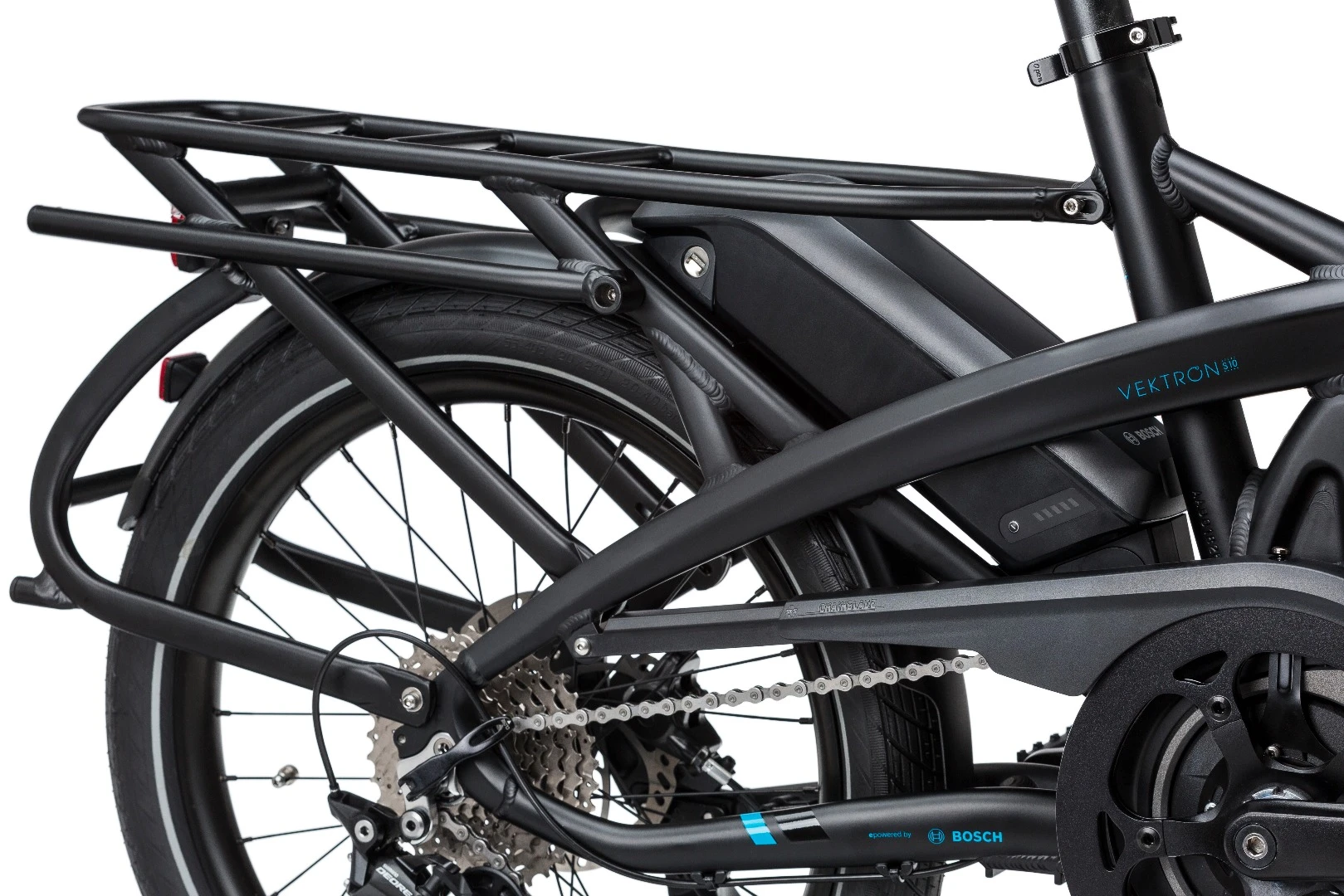 All the new bikes get a beefed-up rear rack