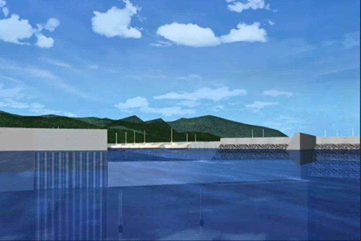 Movable seawalls will deploy to protect ports in a tsunami