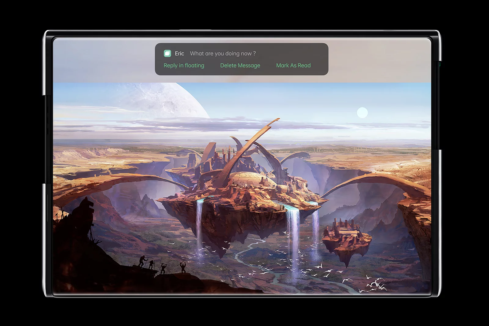 Switch to a big screen for gaming, stick to a smaller screen for messaging