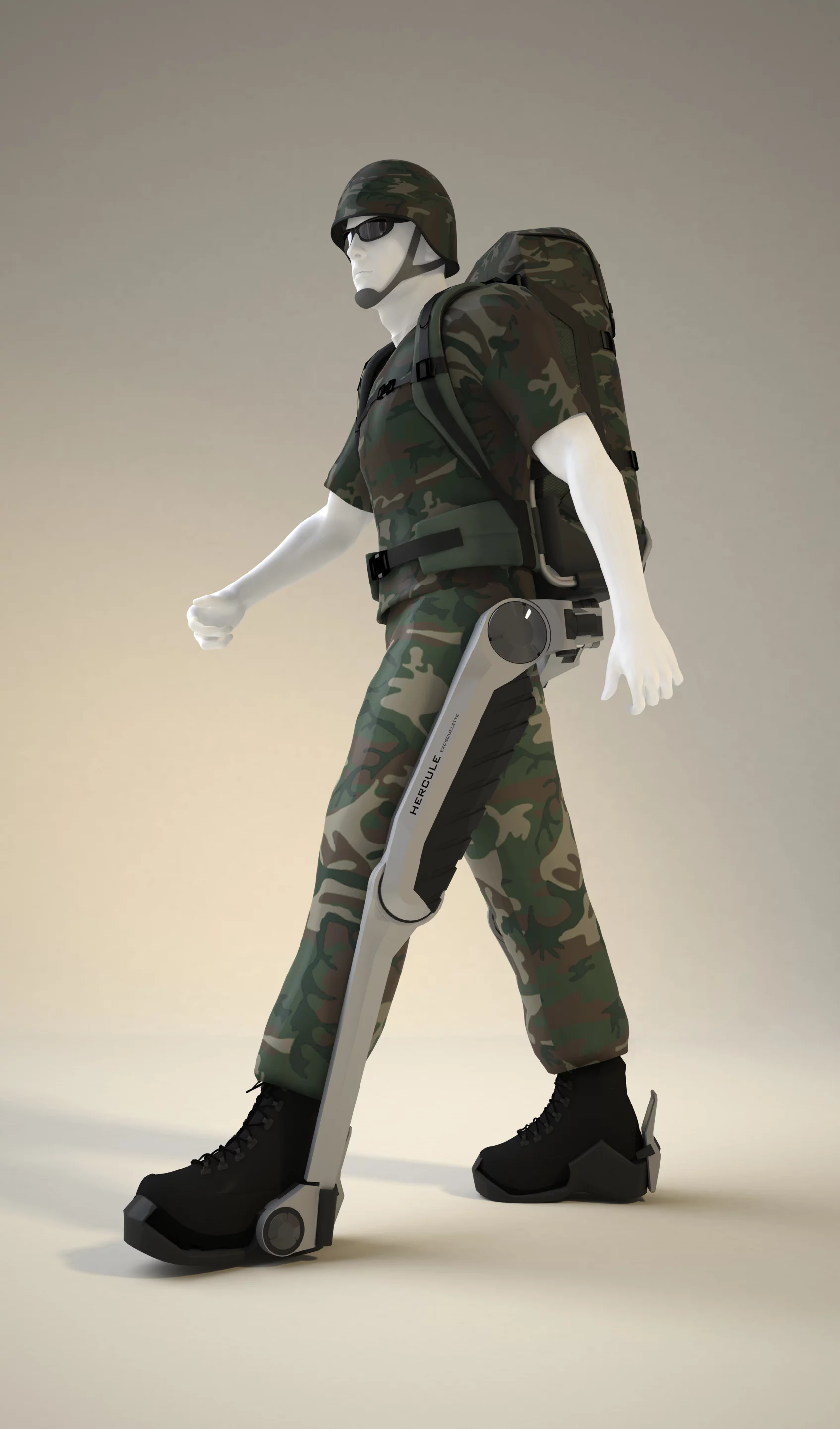 RB3D's Hercule exoskeleton