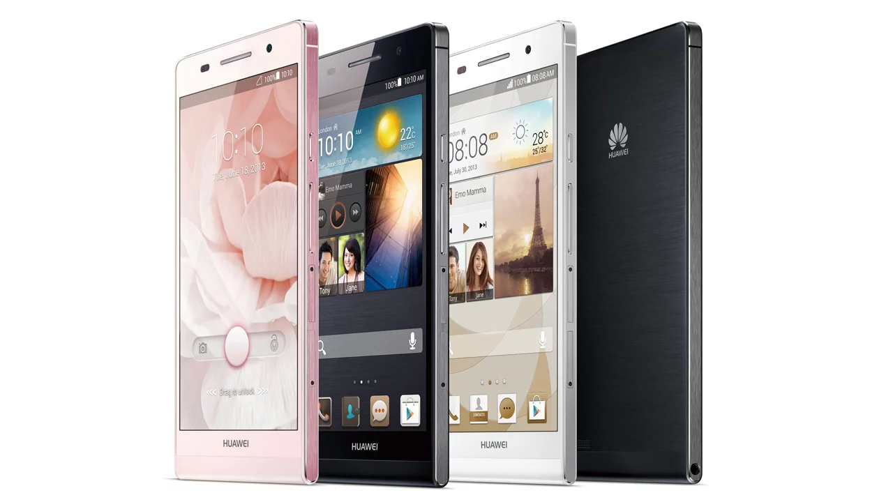 The Huawei Ascend P6 is touted as the world's slimmest smartphone
