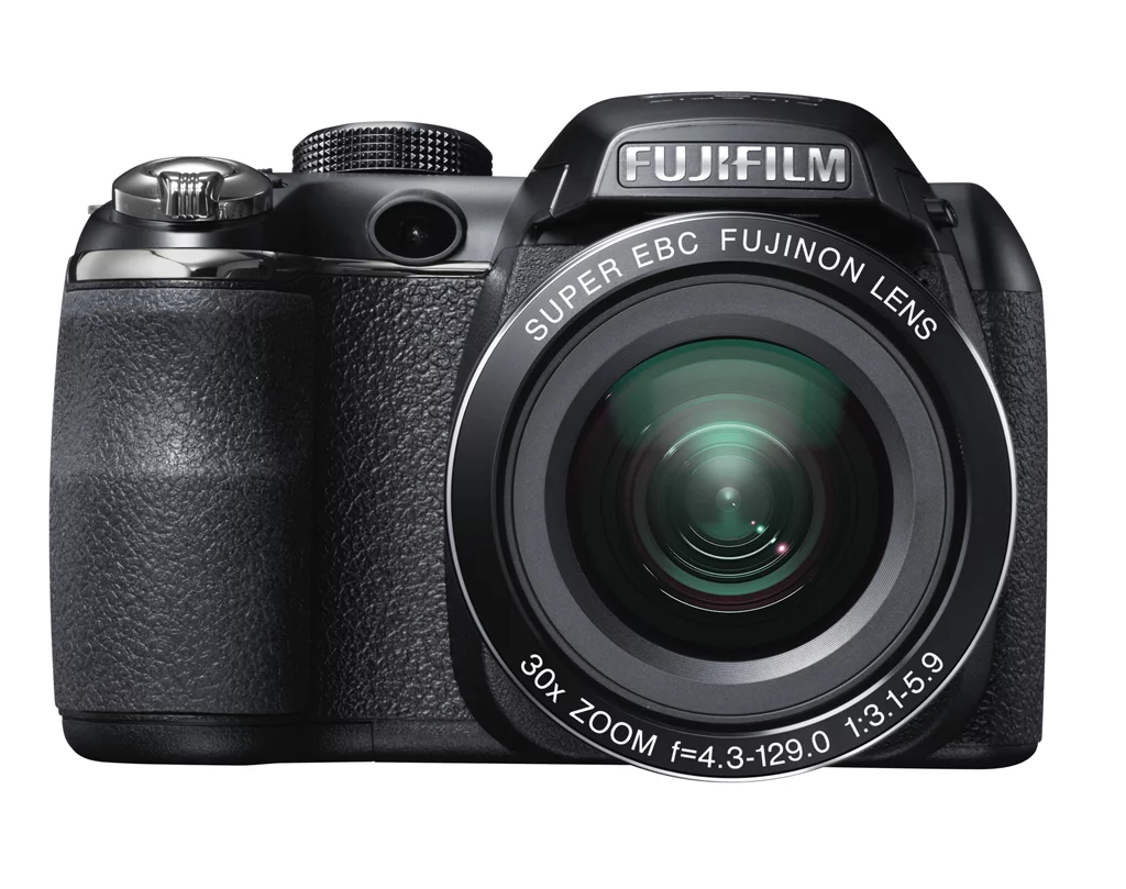 The Fujifilm FinePix S4500 front view