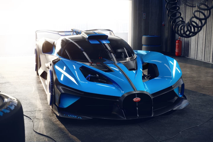 The track-focused Bugatti Bolide
