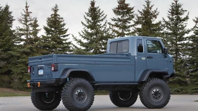 The Mighty FC was inspired by the Willys Jeep Forward Control of the 50s and 60s