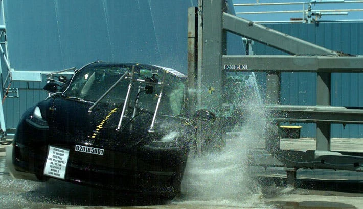 According to Tesla, the latest round of crash testing has placed its Model 3 at the very top of the tree in terms of least probability of injury to its occupants