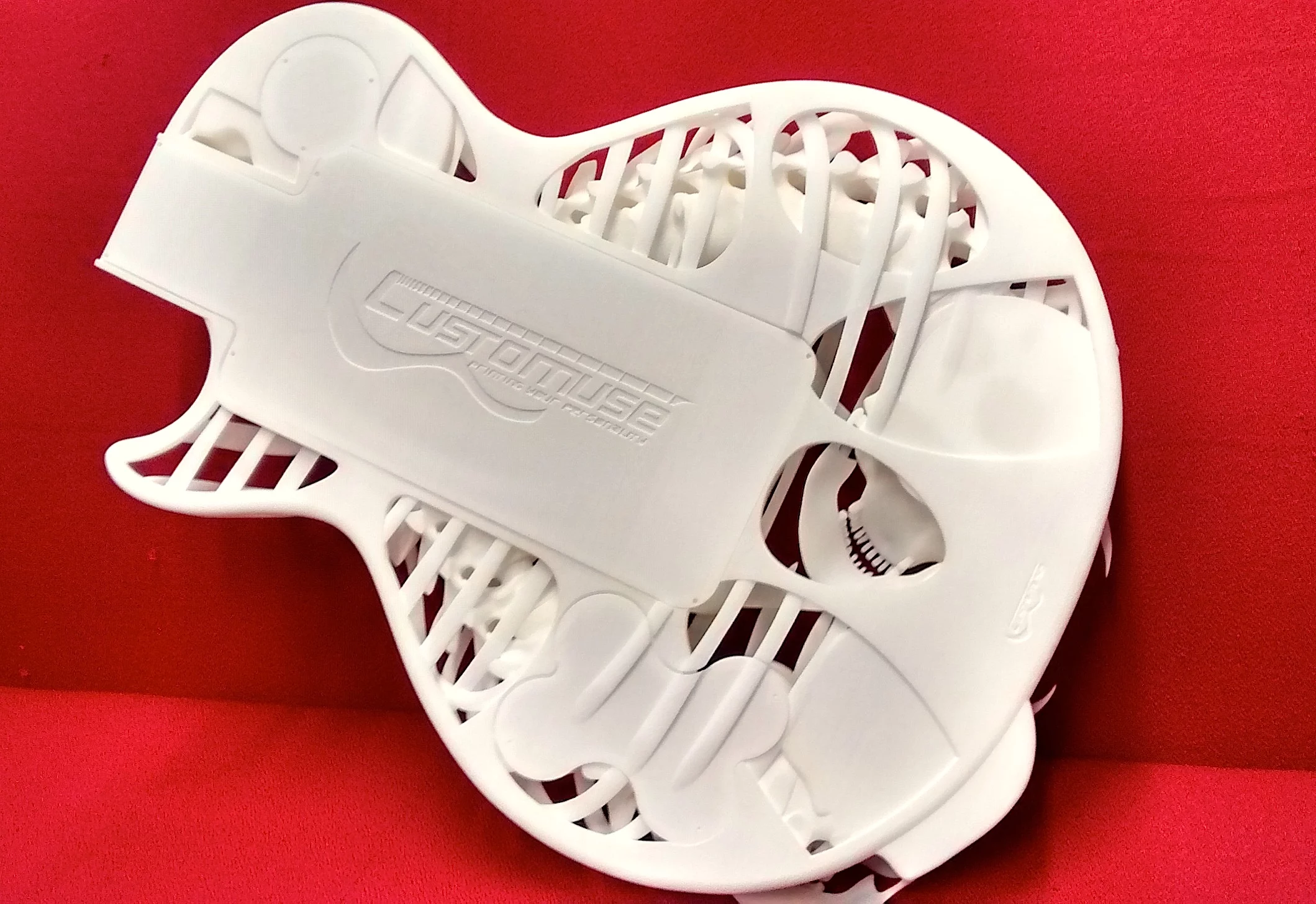 Customers will be able to personalize the rear of the guitar with a player name, band moniker or nickname