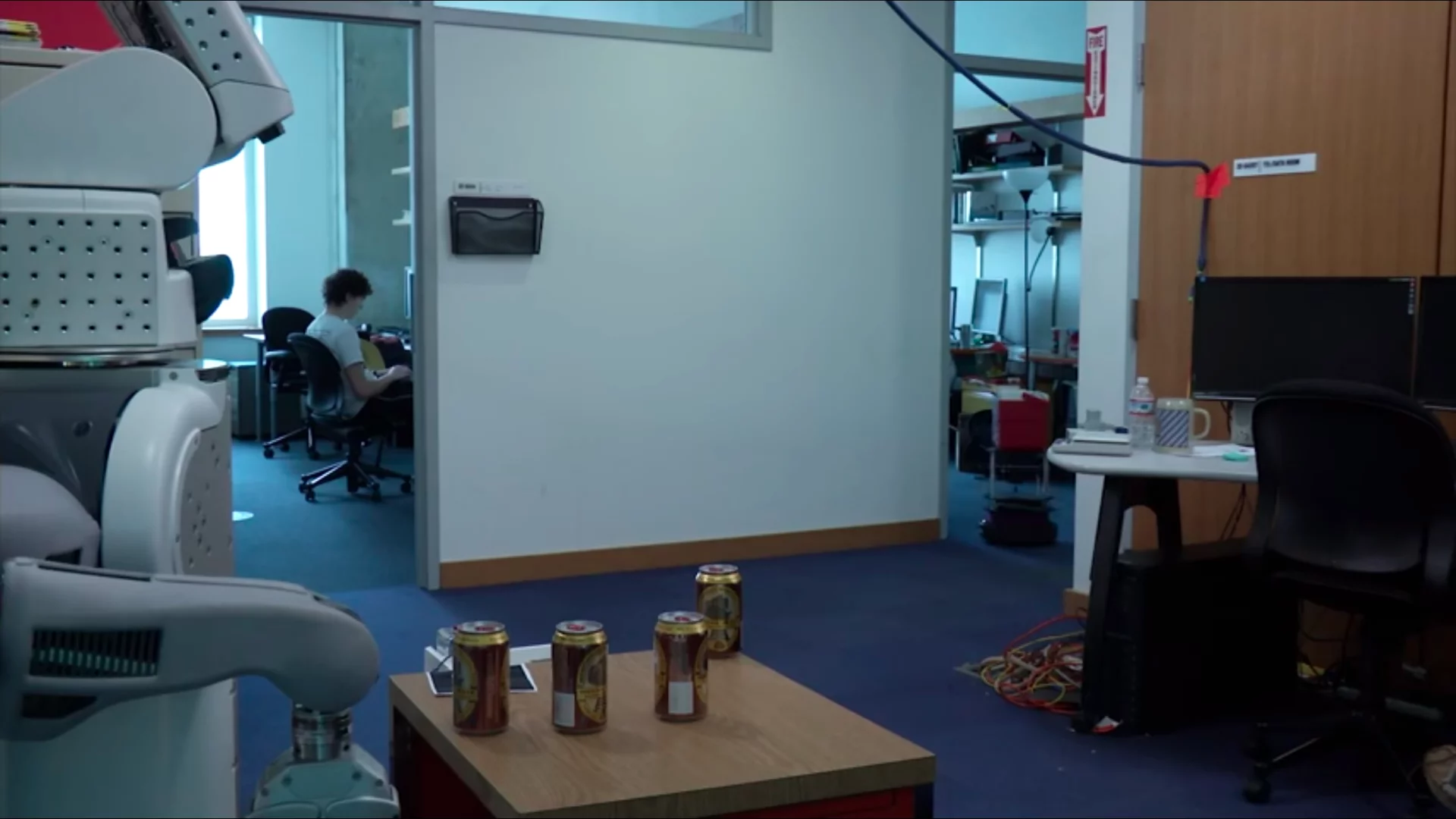 MIT's robotic bartending service in action