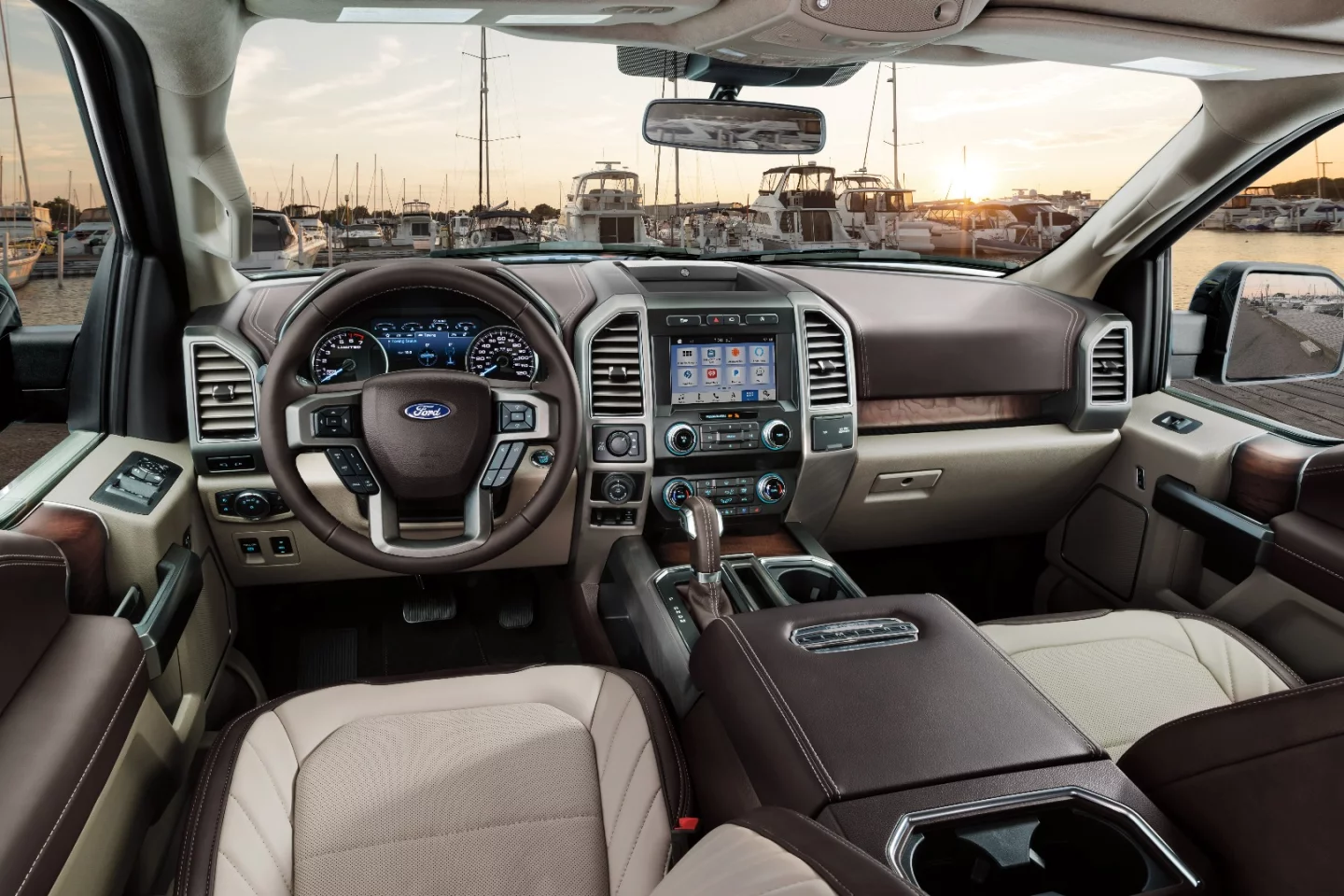 2019 Ford F150 Limited: heated/cooled seats now give you a massage as you drive