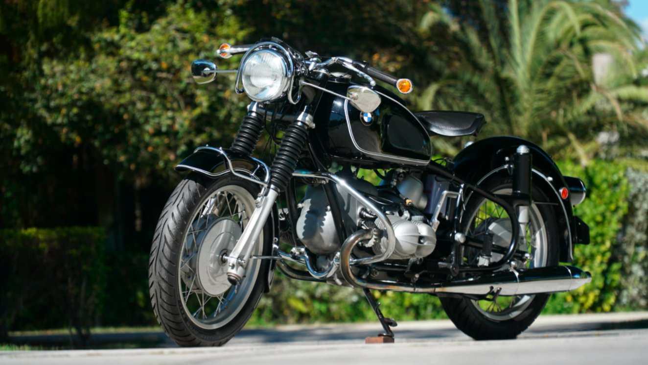 This 1968 BMW R69s sold for $29,700 as Lot S27 at Mecum Auctions' Las Vegas sale on Saturday, 29 January 2022