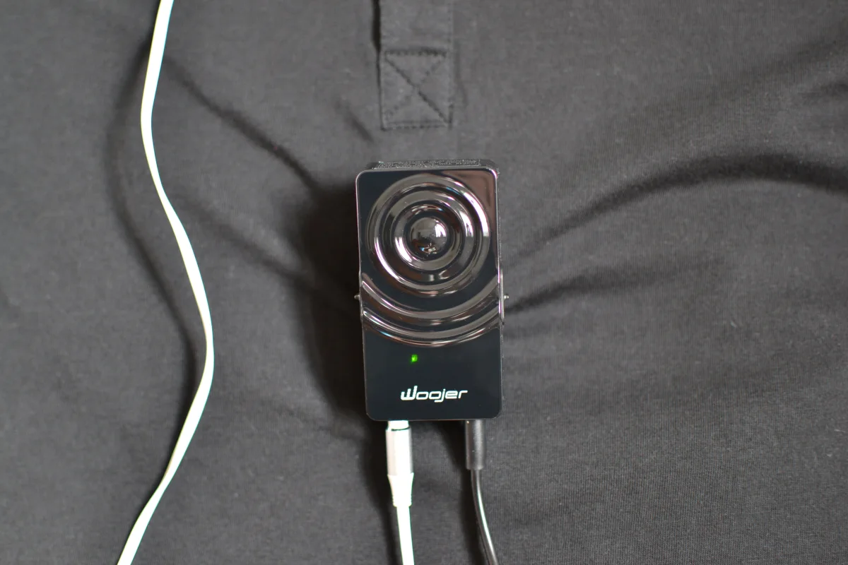 The Woojer adds a new dimension to music listening (Photo: Paul Ridden/Gizmag)