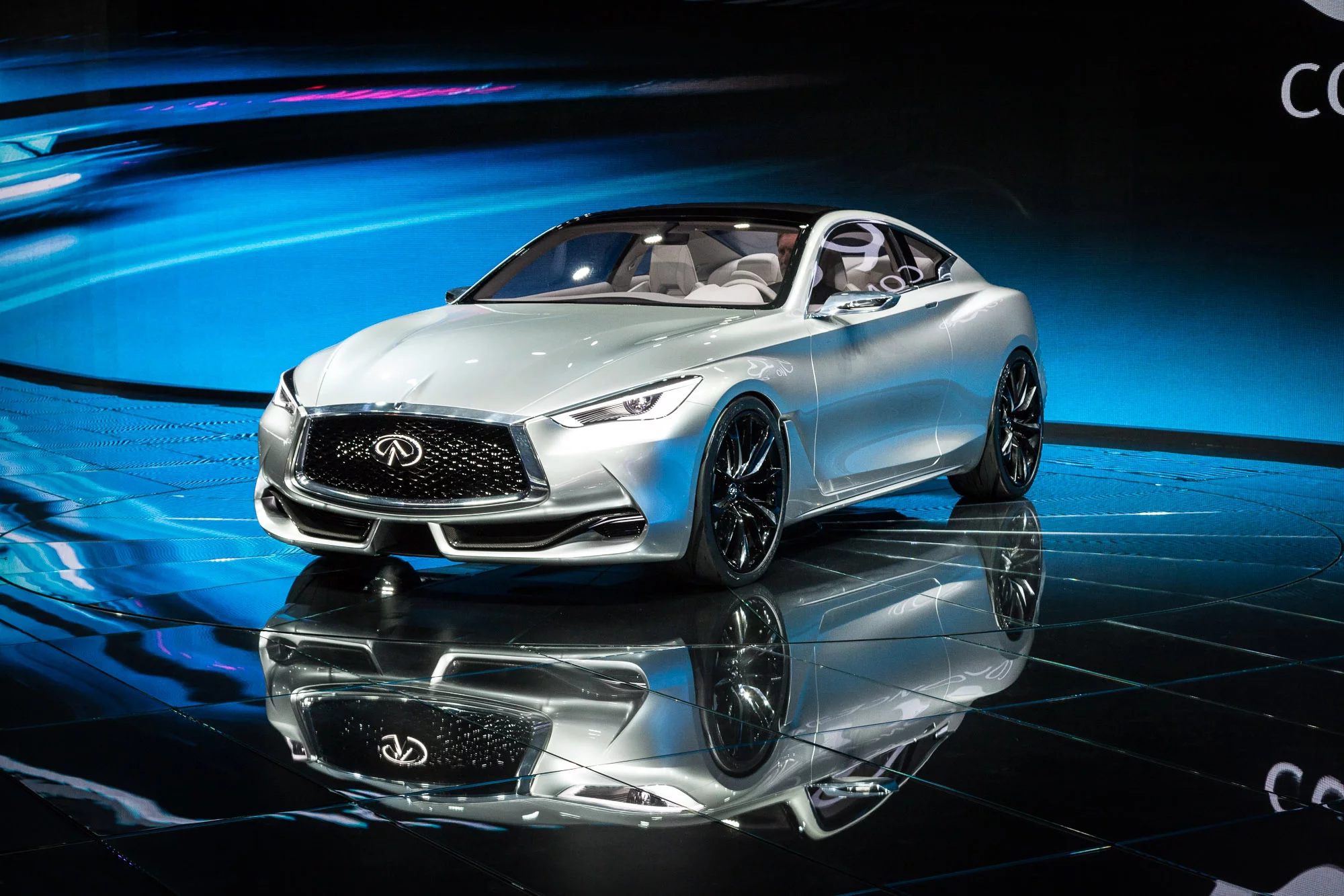 Infiniti's Q60 concept will be very close to an upcoming production model in the next 12-18 months. (Photo: Gizmag/Loz Blain)