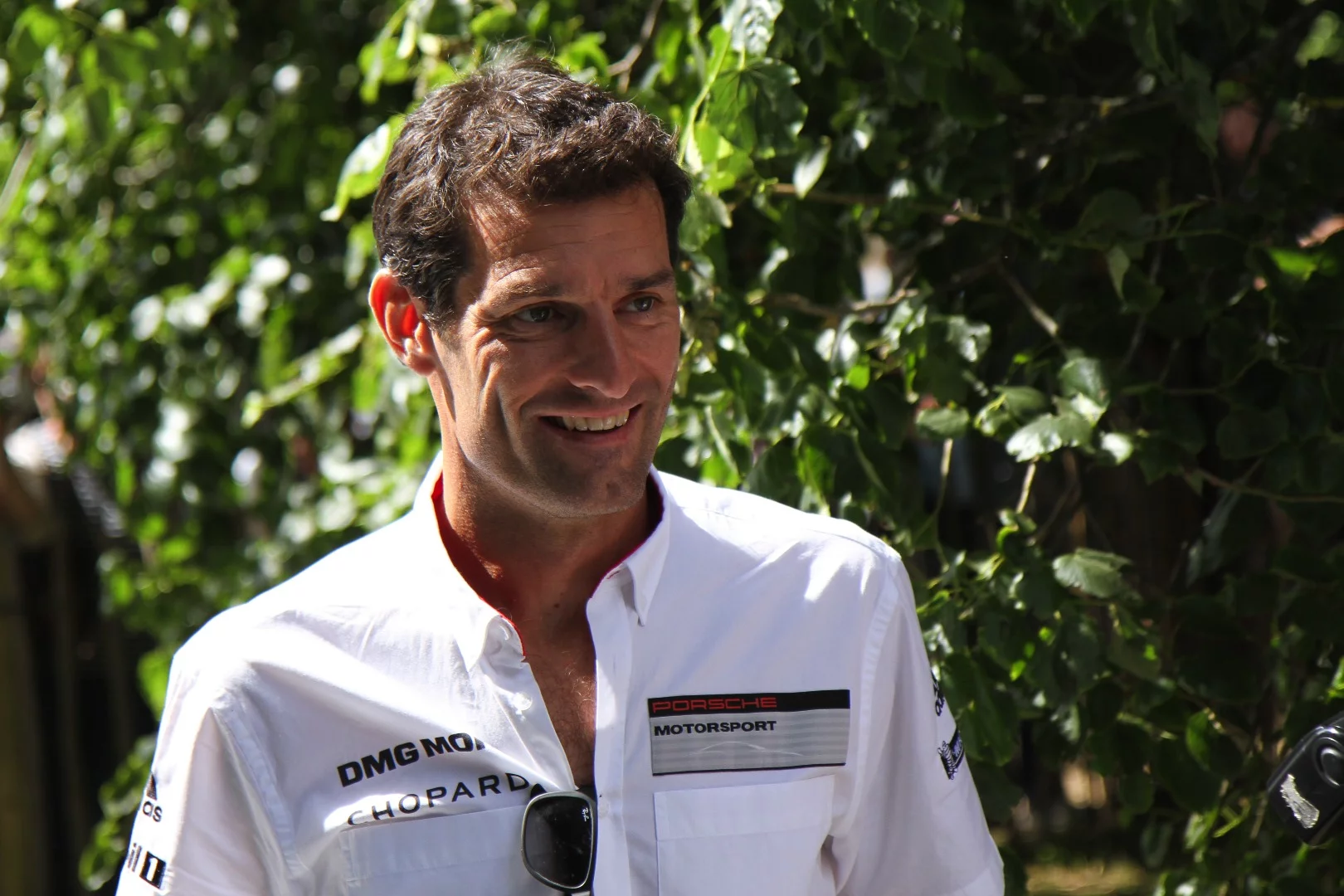 Former Red Bull F1 driver Mark Webber finished second in this year's 24 Hours of Le Mans in factory Porsche 919 Hybrid LMP1 car. He looks a bit more relaxed these days
