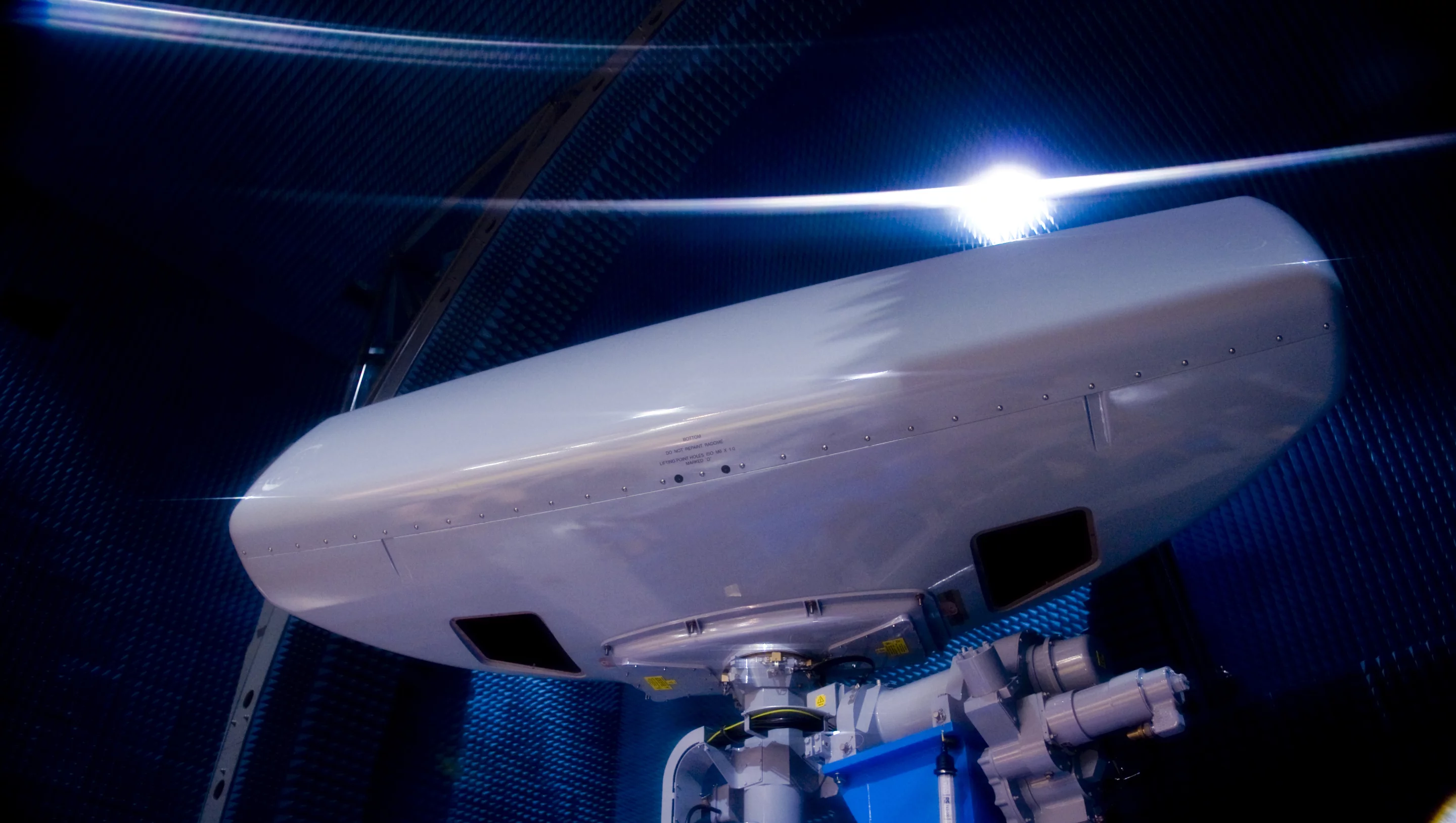 Artisan 3D Medium Range Radar Type 997 in the Anechoic Chamber