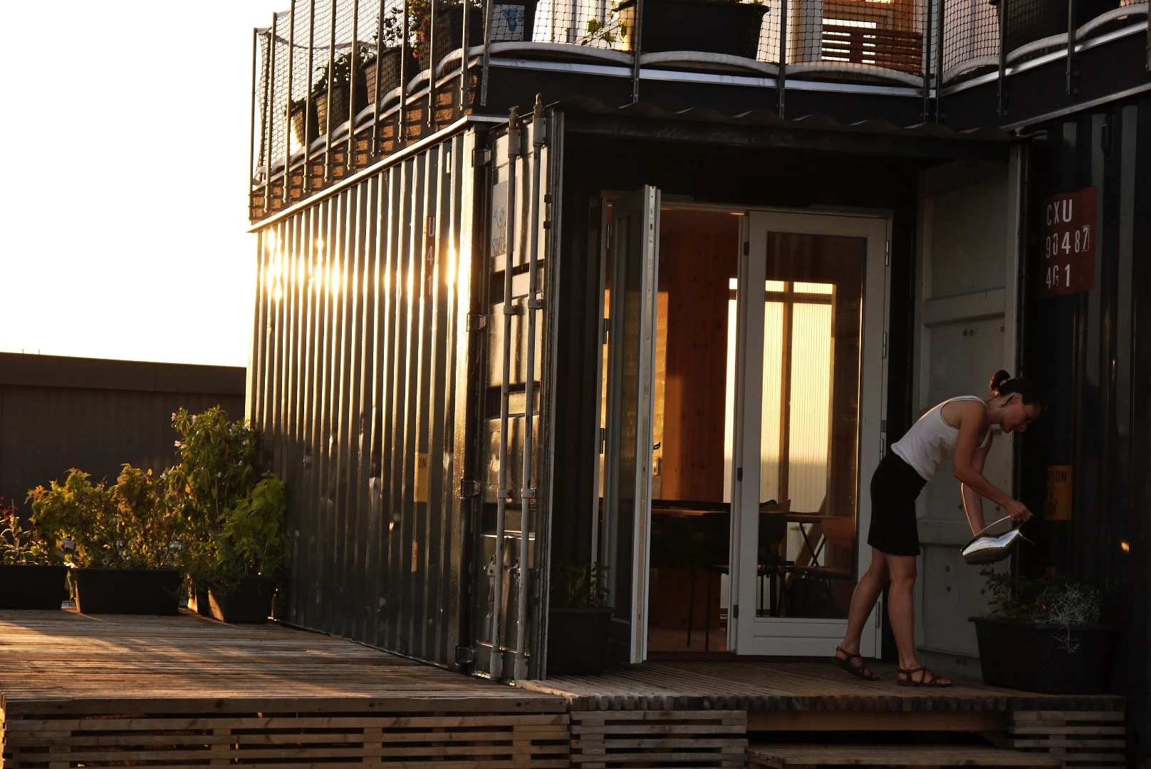 CPH Containers' prototype container home is based on a 40-ft (12-m) container