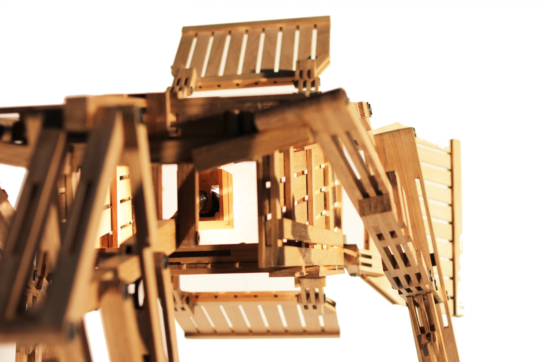Hyperion is not only an insectoid light fitting, it's the star of a (very short) stop motion film (Photo: Paul Heijnen)