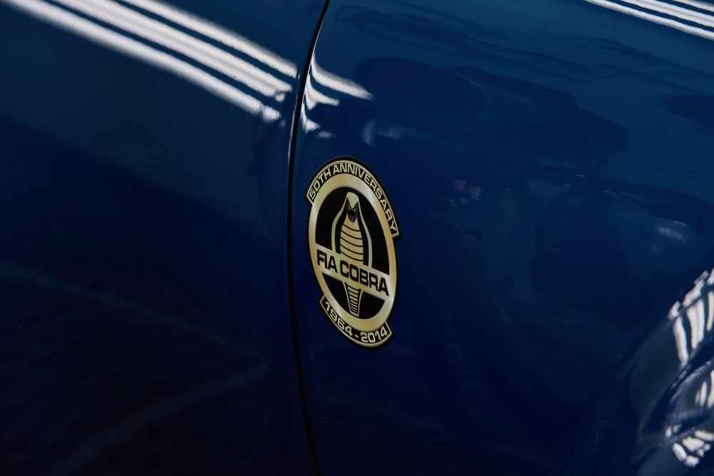 The ORNL Shelby Cobra badge
