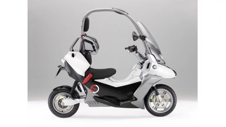 The BMW C1-E concept scooter