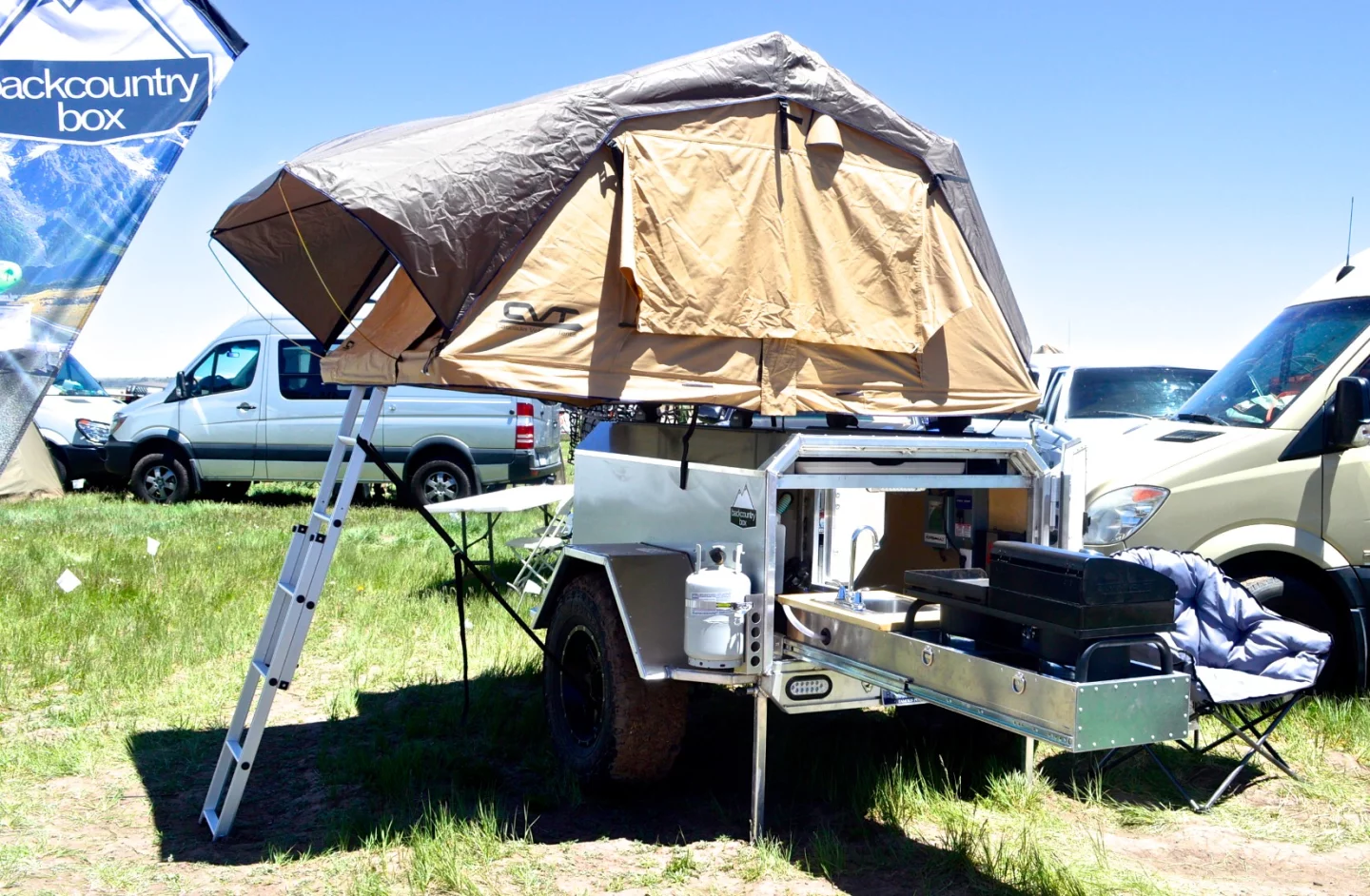 Backcountry Box's new Base Camp trailer