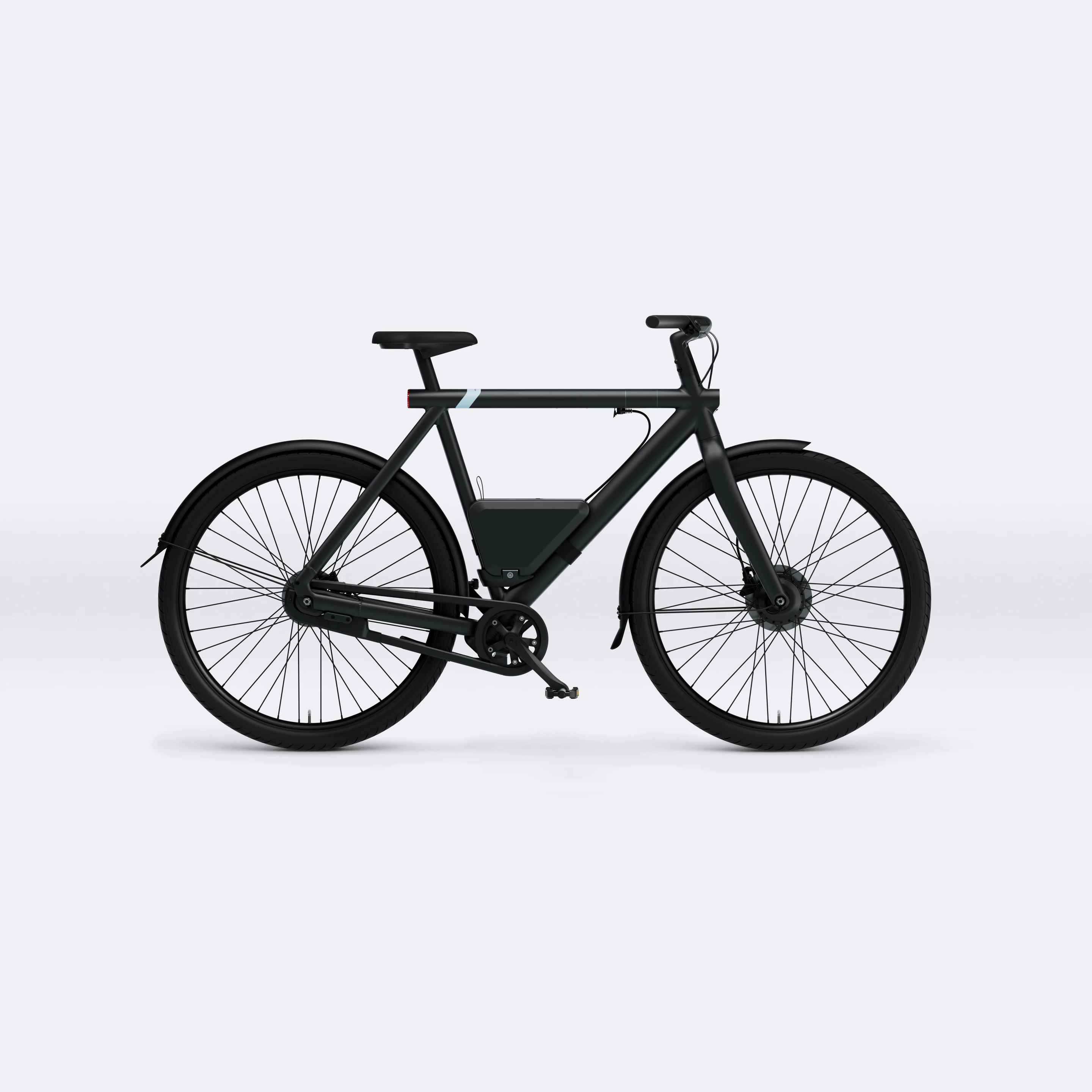 The PowerBank is compatible with VanMoof's S3 (shown) and X3 ebikes, and can add an extra 62 miles of range