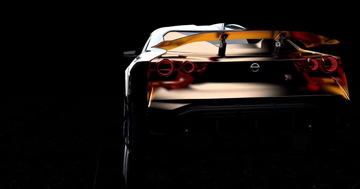 The GT-R50 includes an adjustable rear wing