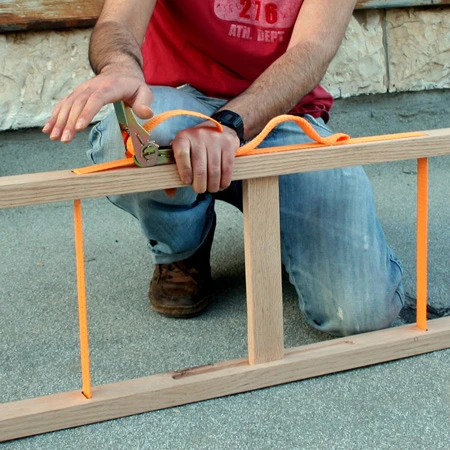 The collapsible ladder