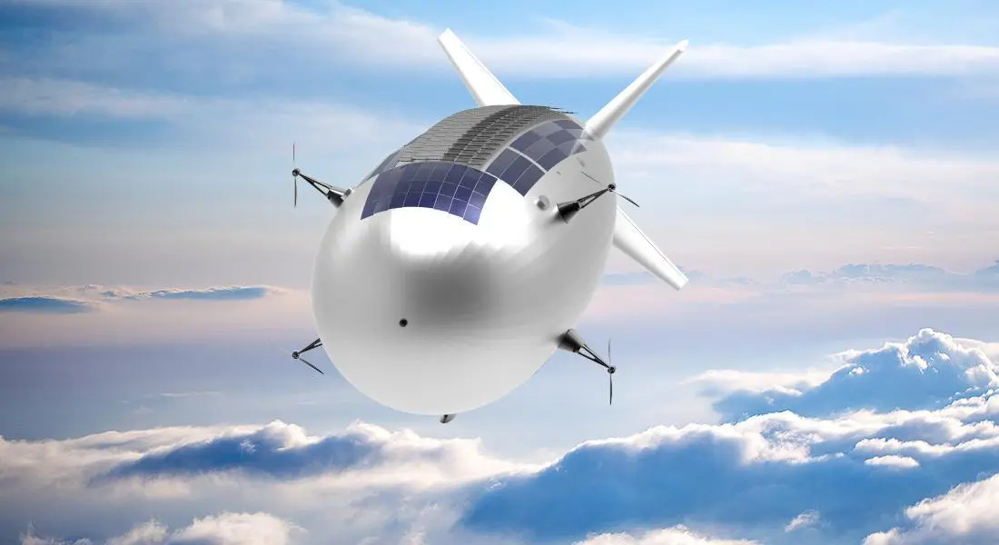 Thales Alenia Space's Stratobus airship can carry up to 250 kg of payload