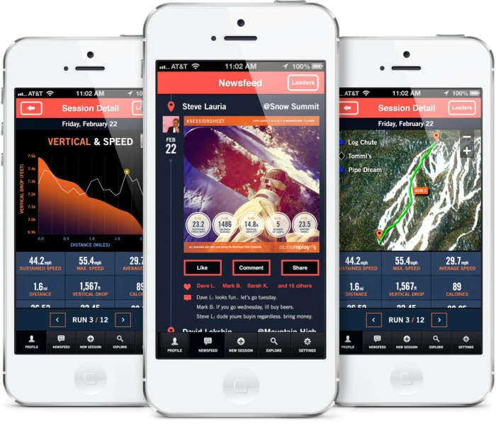 A look at the snow app