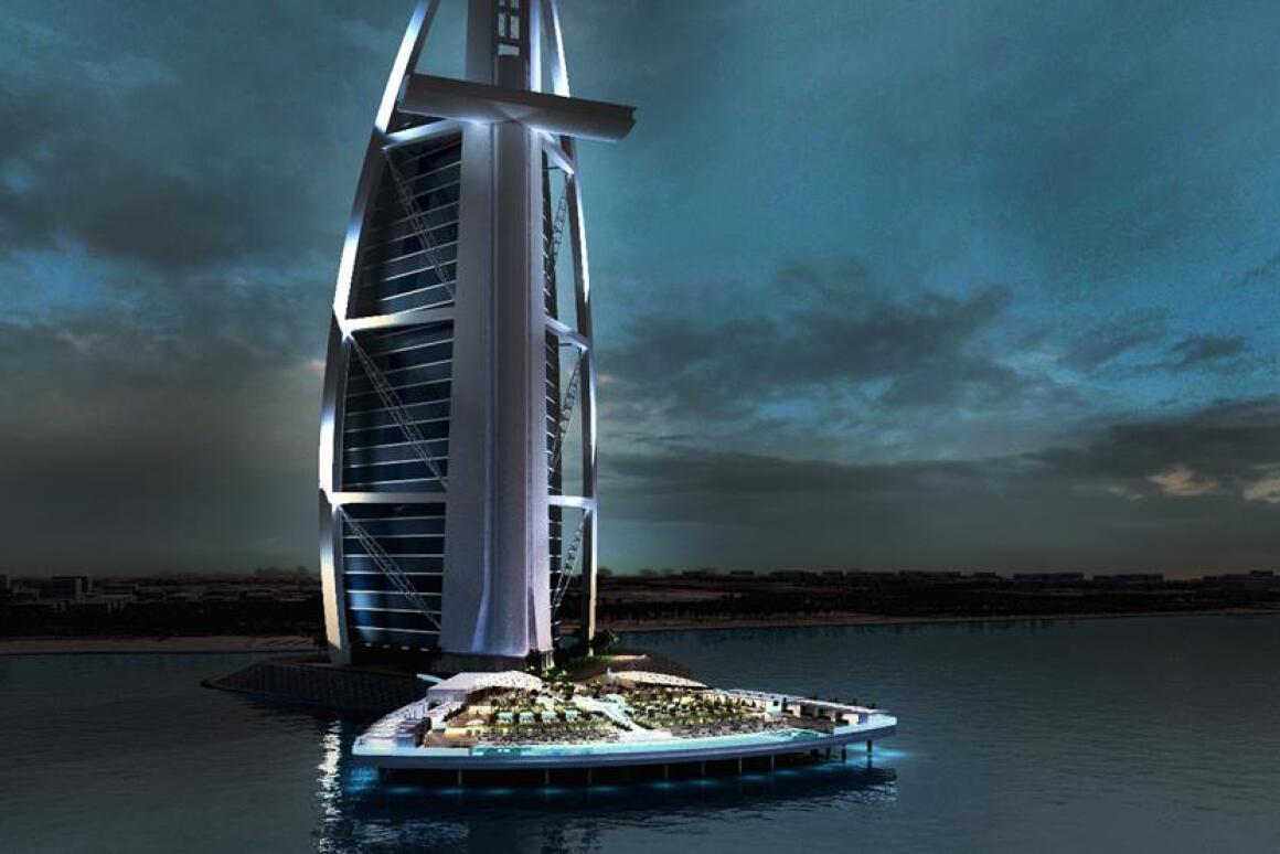 Colossal Sundeck Sets Sail For Burj Al Arab Hotel