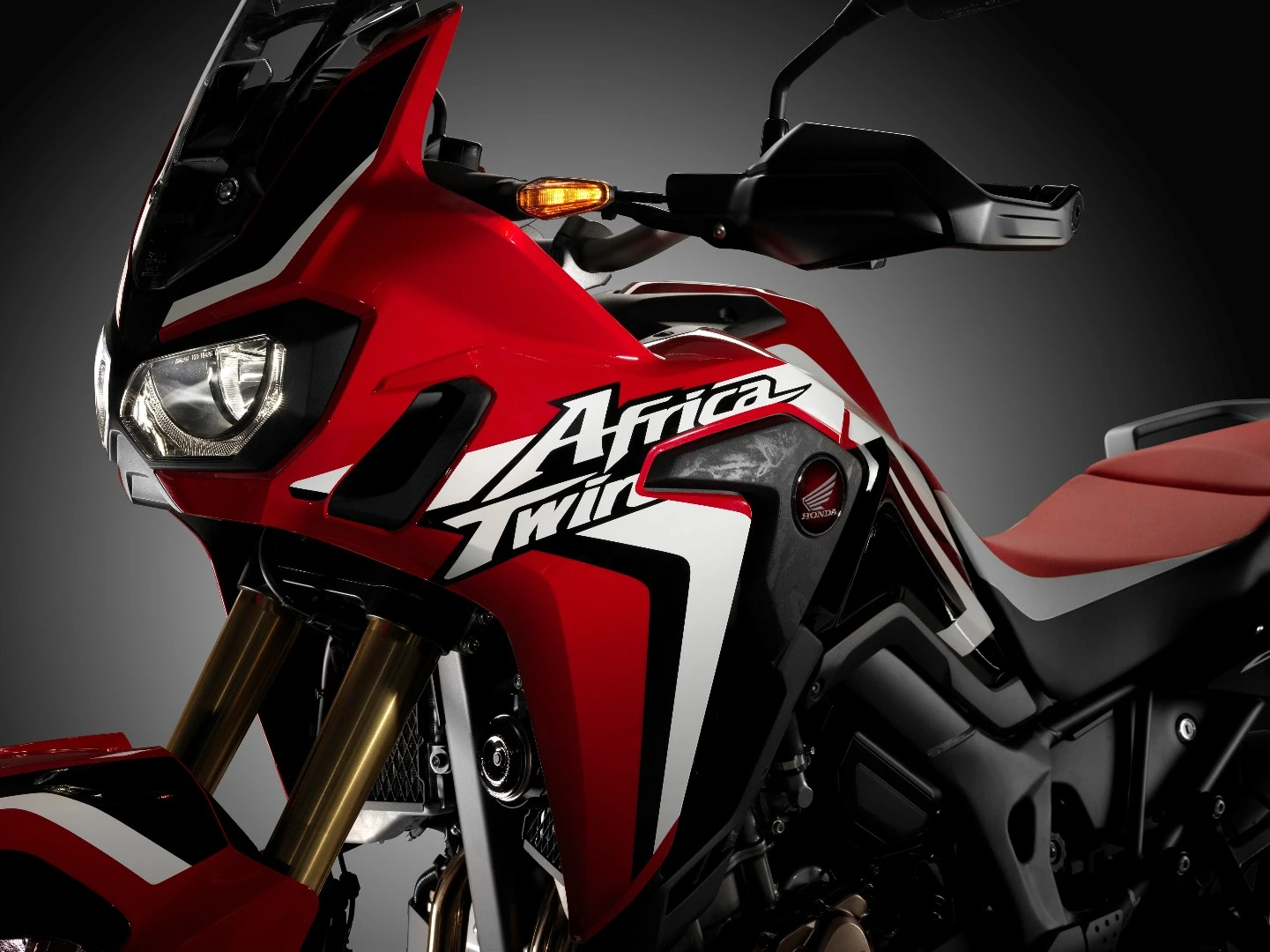The legendary Africa Twin logo returns twelve years after the venerable XRV750 went out of production
