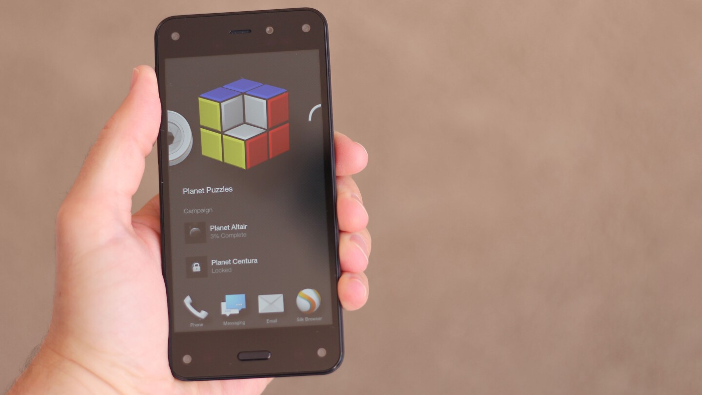 The Fire Phone's UI will look very familiar to Kindle Fire owners