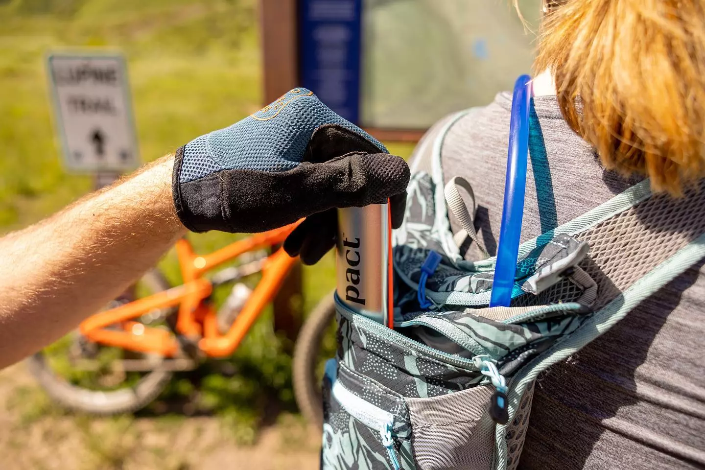 The Pact Lite is compact and light enough for day trips, sliding into a hydration pack