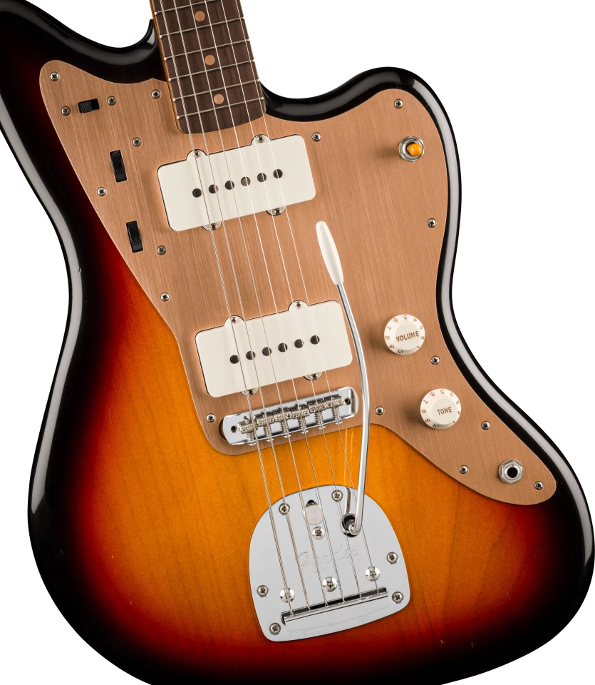 The asymmetry! The soapbars! That bridge plate! The mysterious extra controls! The Jazzmaster begged questions everywhere you looked