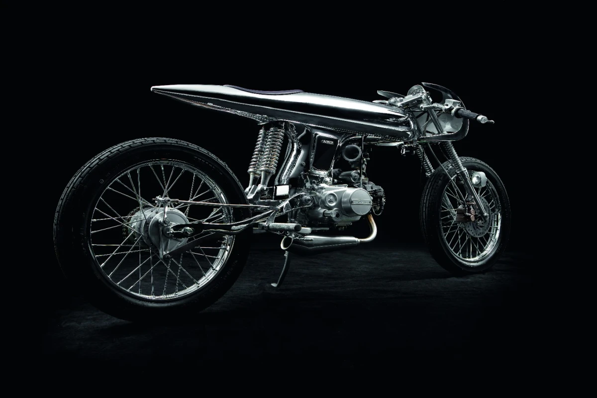 The Bandit9 Eve MK II is nearly unrecognizable as a previous Honda Supersport
