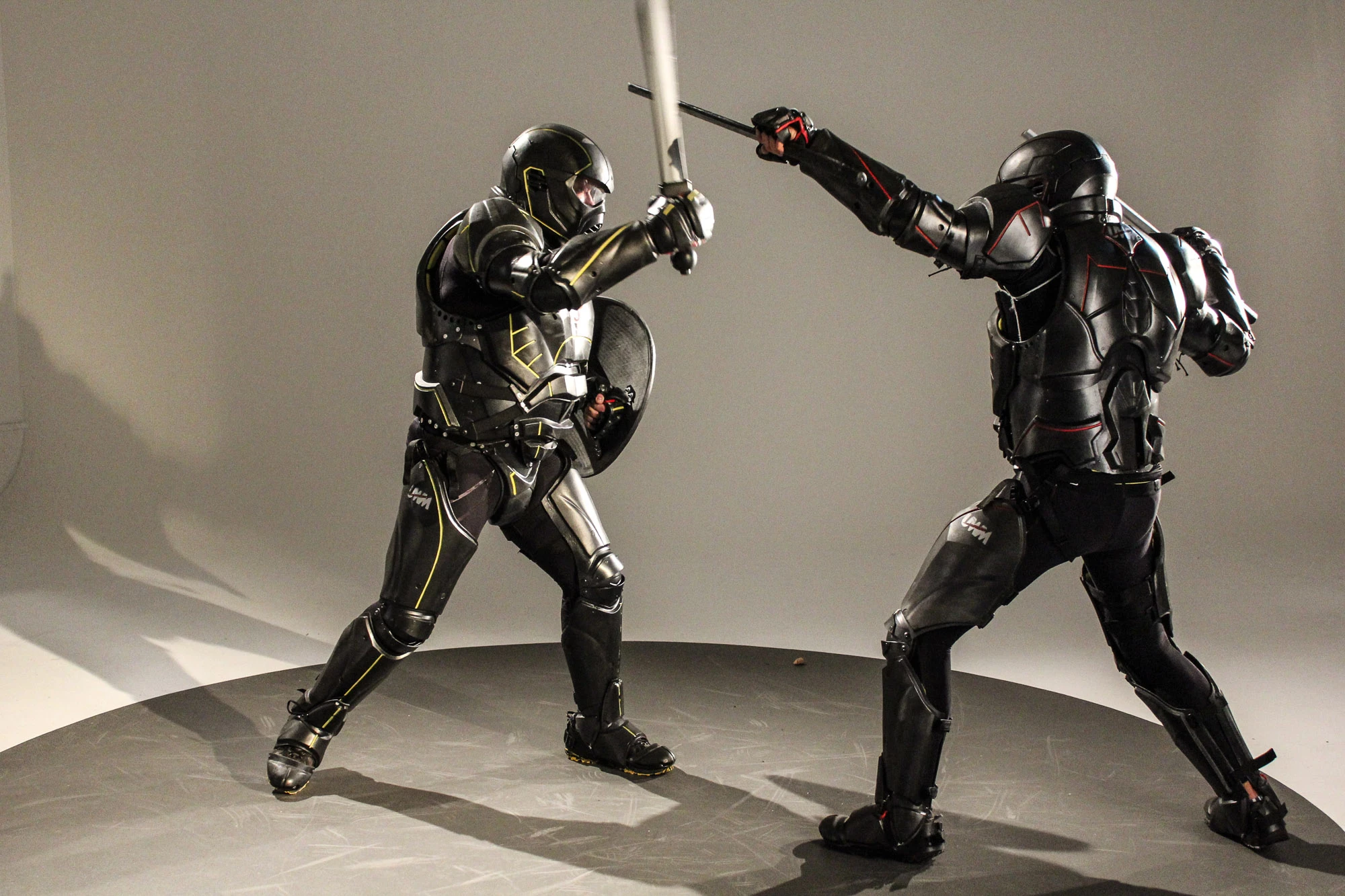 UWM: gladius and shield vs. double axes