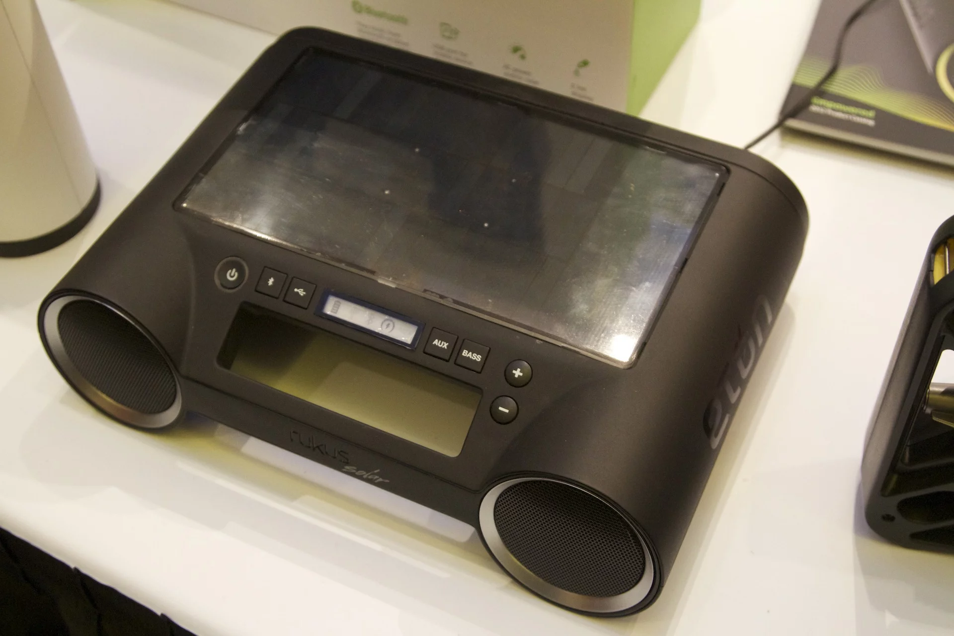 The Rukus Solar portable Bluetooth sound system