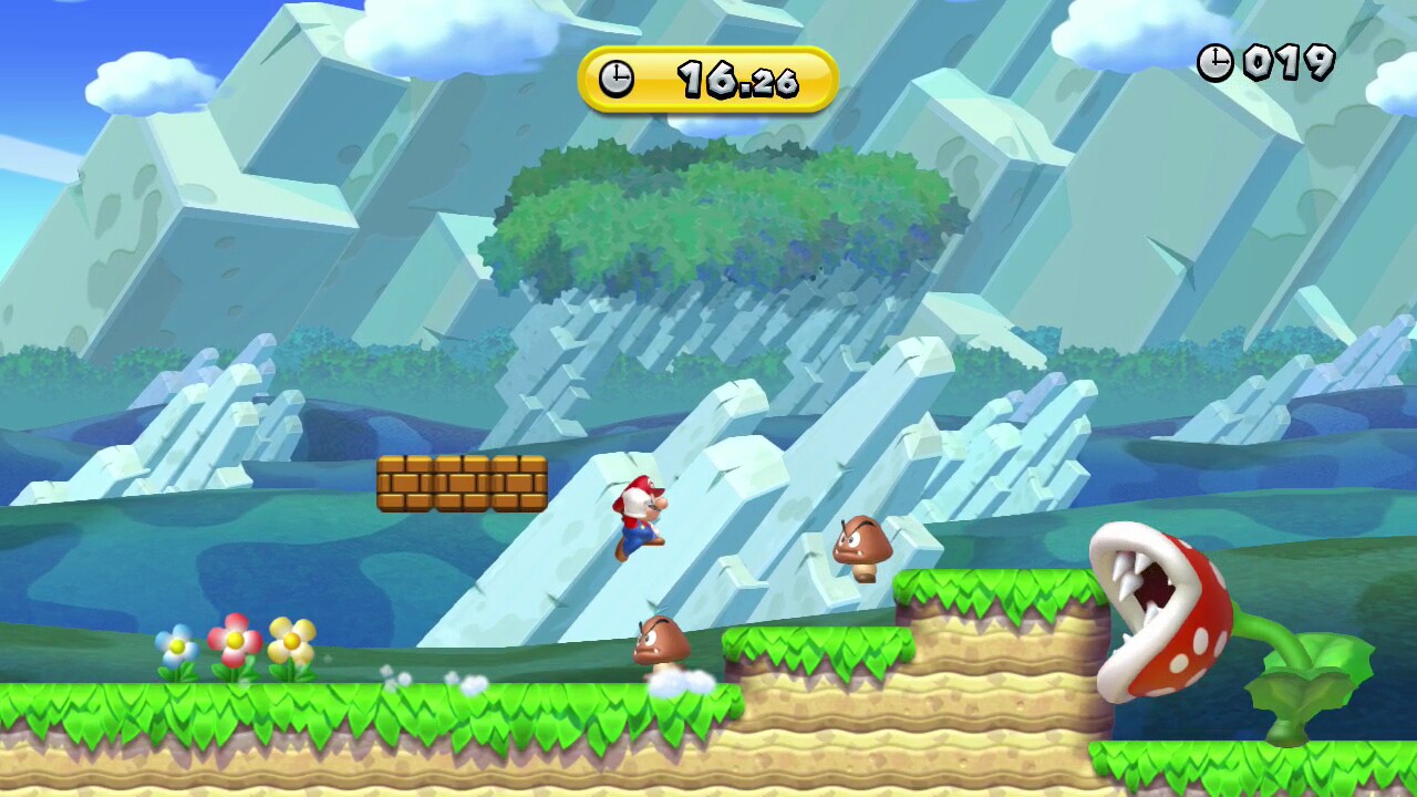 Classic old school levels are familiar and fun