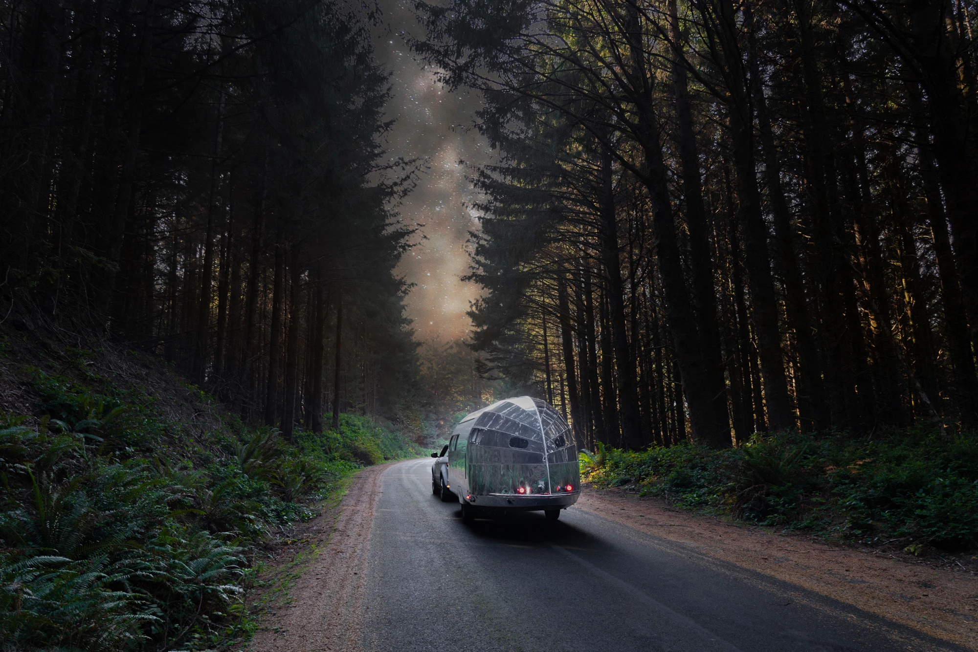 With its robust lithium battery bank and full connectivity suite, the Bowlus Terra Firma lives and works quite comfortably, far off the grid